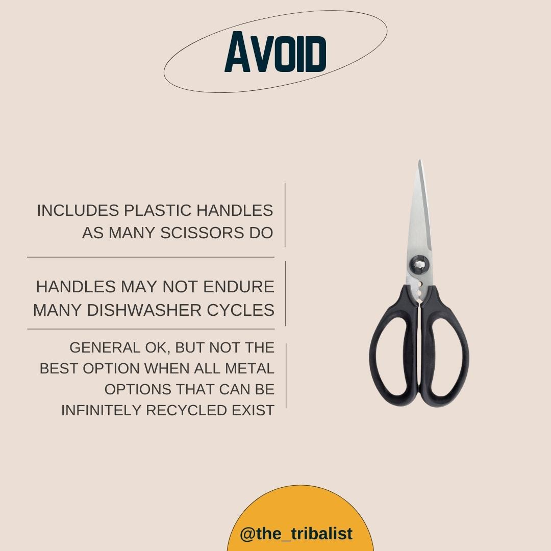 TheTribalistnow's tweet image. Choosing sustainability with Cucina Napoli Kitchen Scissors over OXO Good Grips Kitchen Scissors. Say no to disposable plastic handles and opt for all-steel kitchen shears built to last a lifetime!

#SustainableChoices #PlasticFreeKitchen #HeirloomQuality #infinitelyrecyleable
