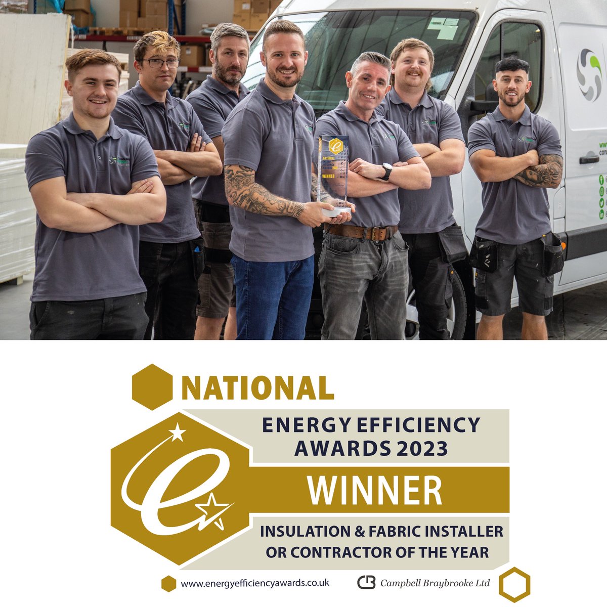 ConsumerEnergy_'s tweet image. You wouldn’t think we would leave the “Behind the Scenes” insulation crew out would you? 

Big up Insulation Crew!

#insulationinstallation #makingthingscosy #energyefficiencyawards #energisingyourgreenerworld