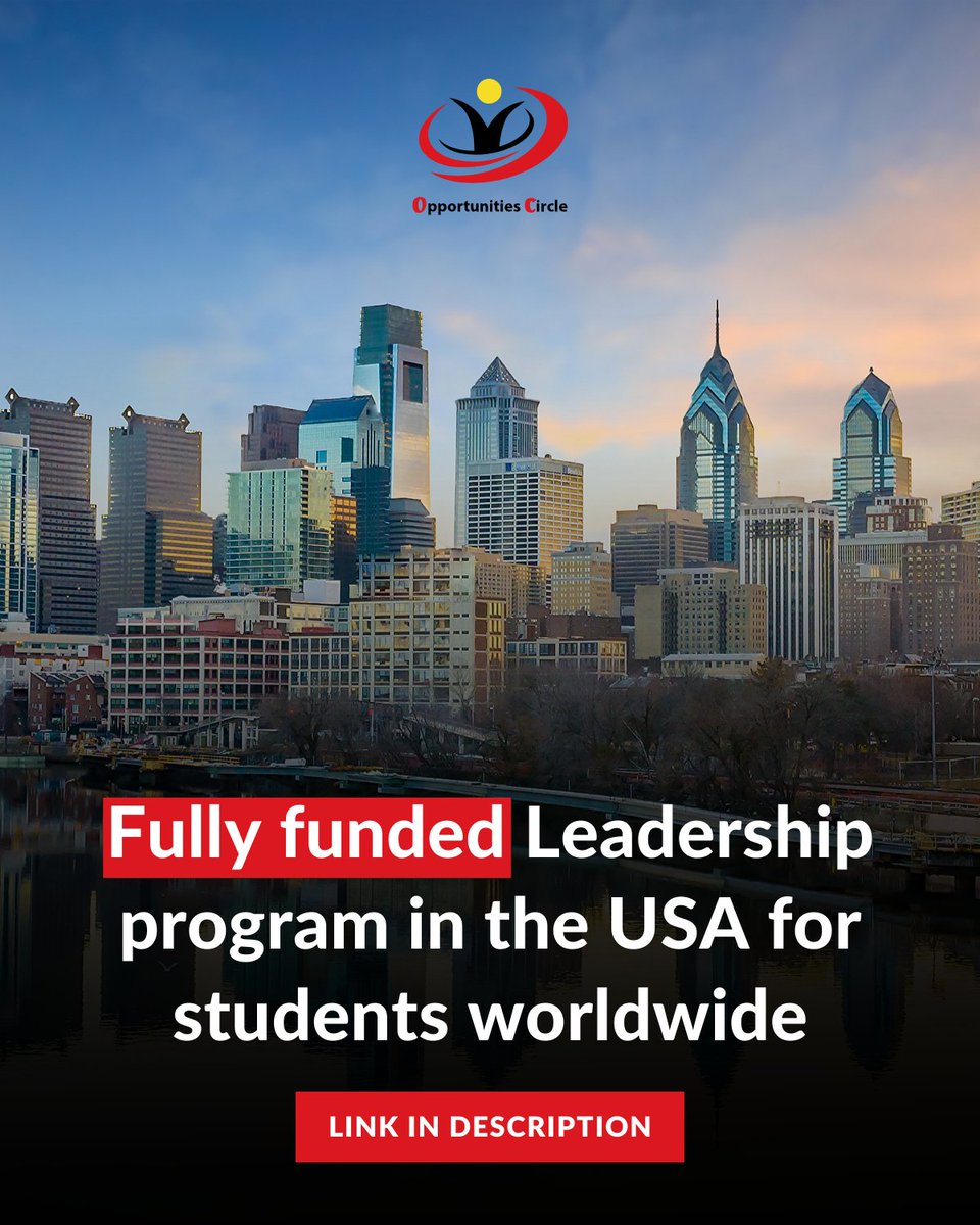 oppcircle's tweet photo. Apply here: https://t.co/6u94Yz8FQL
Benefits:
• A monthly allowance
• Visa support
• Round-trip travel
#opportunitescircle #scholarships #internships #fellowships #oxforduniversity #studyinuk #studyabroad #opcircle https://t.co/v1PqBDlLfY