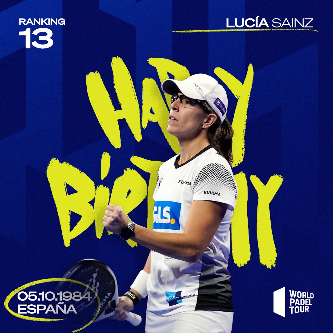 ¡Feliz cumple <a href="/luciasainzp/">Lucía Sainz Pelegri</a> !

Le deseamos un gran dia. Pasala muy bien y mucha suerte

#padel #Deportes #deporte #Tendencias #tendencia #Noticias
