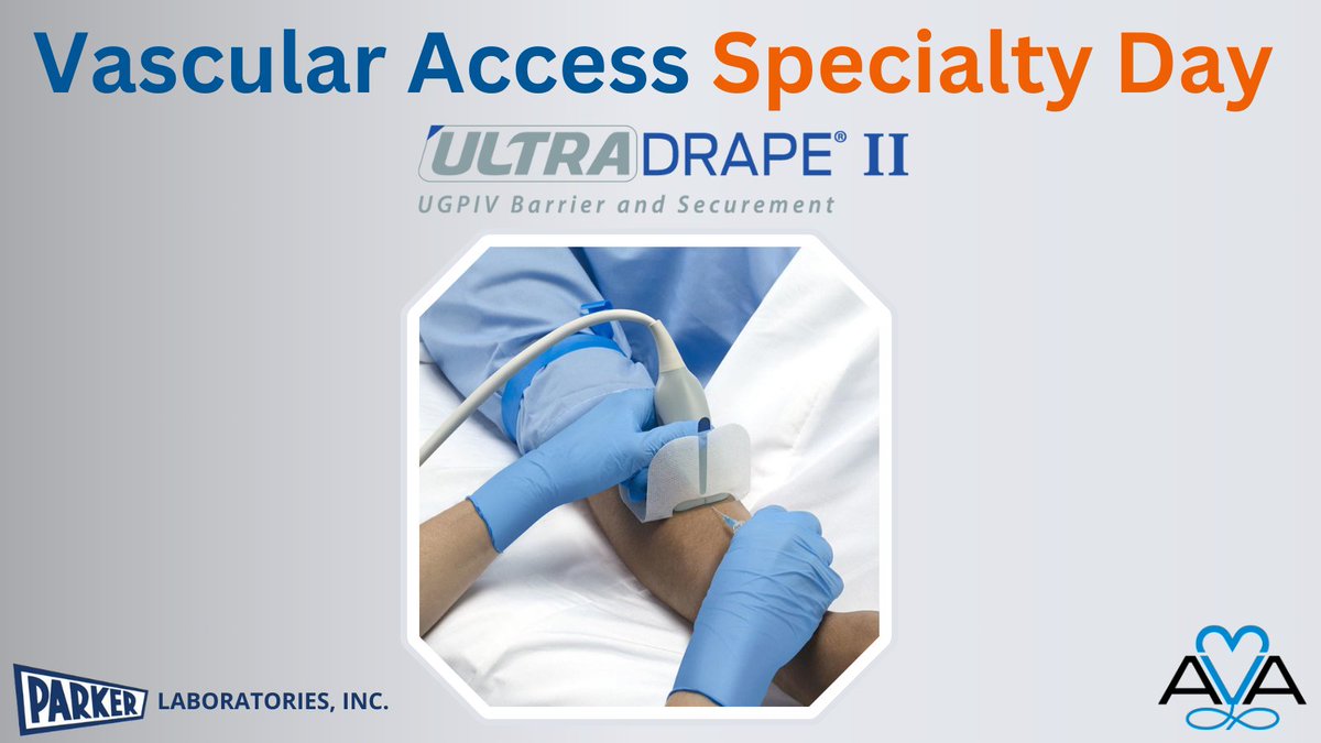 ParkerLabs (@parkerlabs) on Twitter photo It's #VASD2023! Today, we celebrate the dedicated healthcare professionals who ensure safe & effective vascular access for patients. At <a href="/ParkerLabs/">ParkerLabs</a>, we support this vital work with #UltraDrape II.
To learn more, visit:
ow.ly/m6kI50PToRA It's #VASD2023! Today, we celebrate the dedicated healthcare professionals who ensure safe & effective vascular access for patients. At <a href="/ParkerLabs/">ParkerLabs</a>, we support this vital work with #UltraDrape II.
To learn more, visit:
ow.ly/m6kI50PToRA