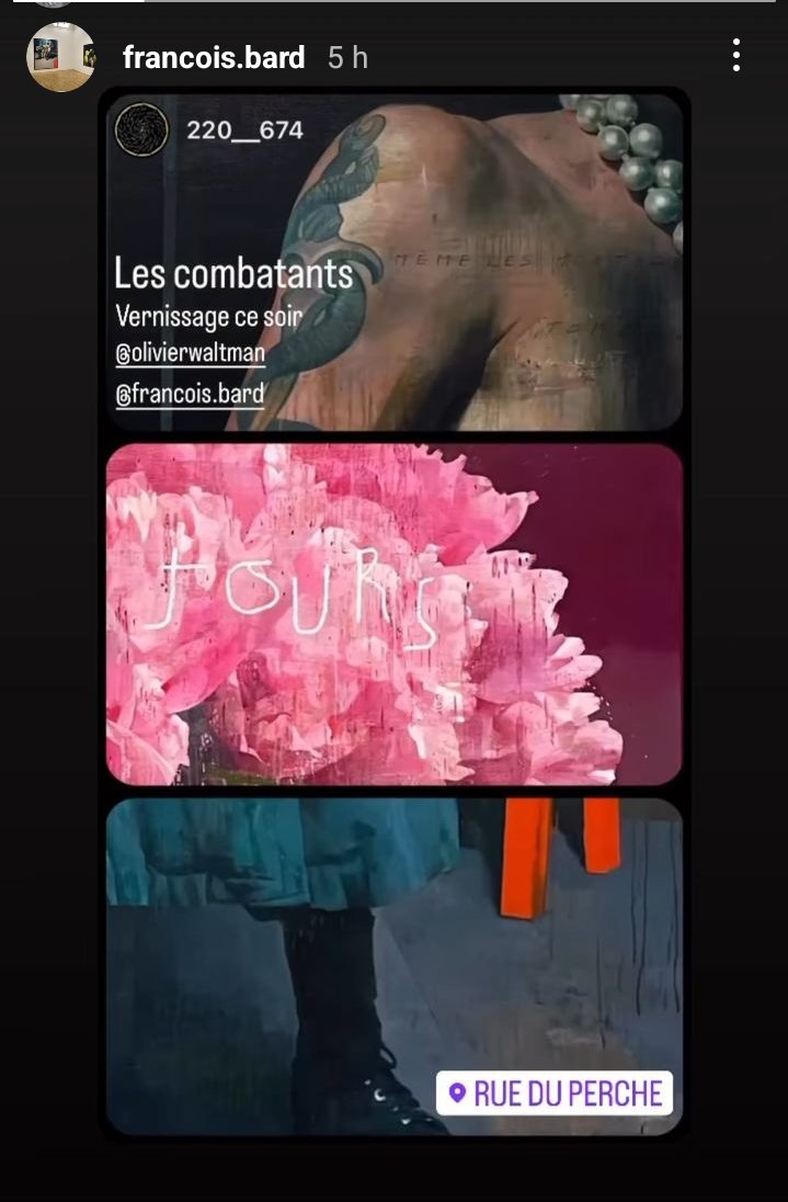 EkcnarfE's tweet photo. Très belle exposition et vernissage ce soir sur Paris @galeriewaltman https://t.co/wiC07pK503