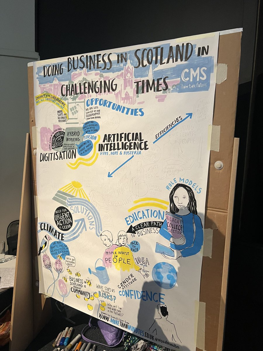 Great event this morning hosted by <a href="/CMS_Scotland/">CMS Scotland</a> through in Edinburgh. Wonderful to hear from some incredibly inspiring women on doing business in Scotland and its future. <a href="/MairiSpowage/">Mairi Spowage</a> <a href="/adampaulmcg/">Adam McGeoch</a>