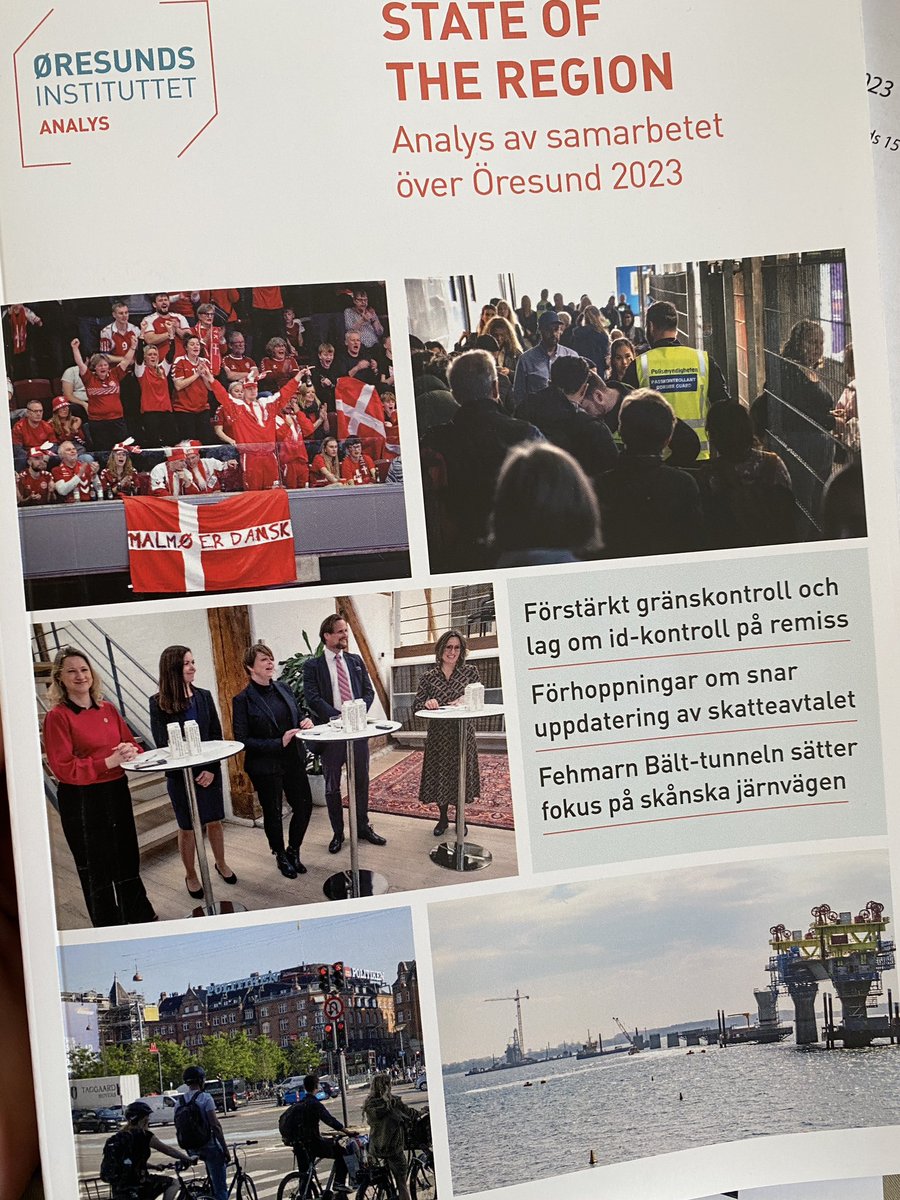 brodirektor's tweet photo. Femern förbindelsen byggs nu! 2029 är sträckan Malmö-Hamburg med tåg <3h. Nya möjligheter!! Lyssnar till @FemernAS på #stateoftheregion @oresundsinst 🇩🇰🇸🇪🇩🇪 @SwedeninDK @oresundsbron https://t.co/yW2VSpu8px