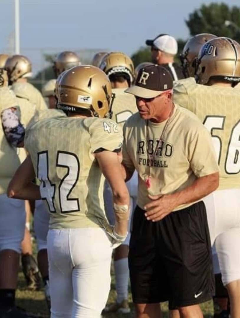Hearing about Coach Sav just broke my heart.... Kaleb had a huge spot in his heart for that man. Said "Coach Sav doesn't baby us mom he said were men not boys, so please let me be a man" 
Rest easy Coach. Give my boy some hell up there.
Ride on, honorable one. <a href="/raiderfball/">Rider Raider Football</a>
