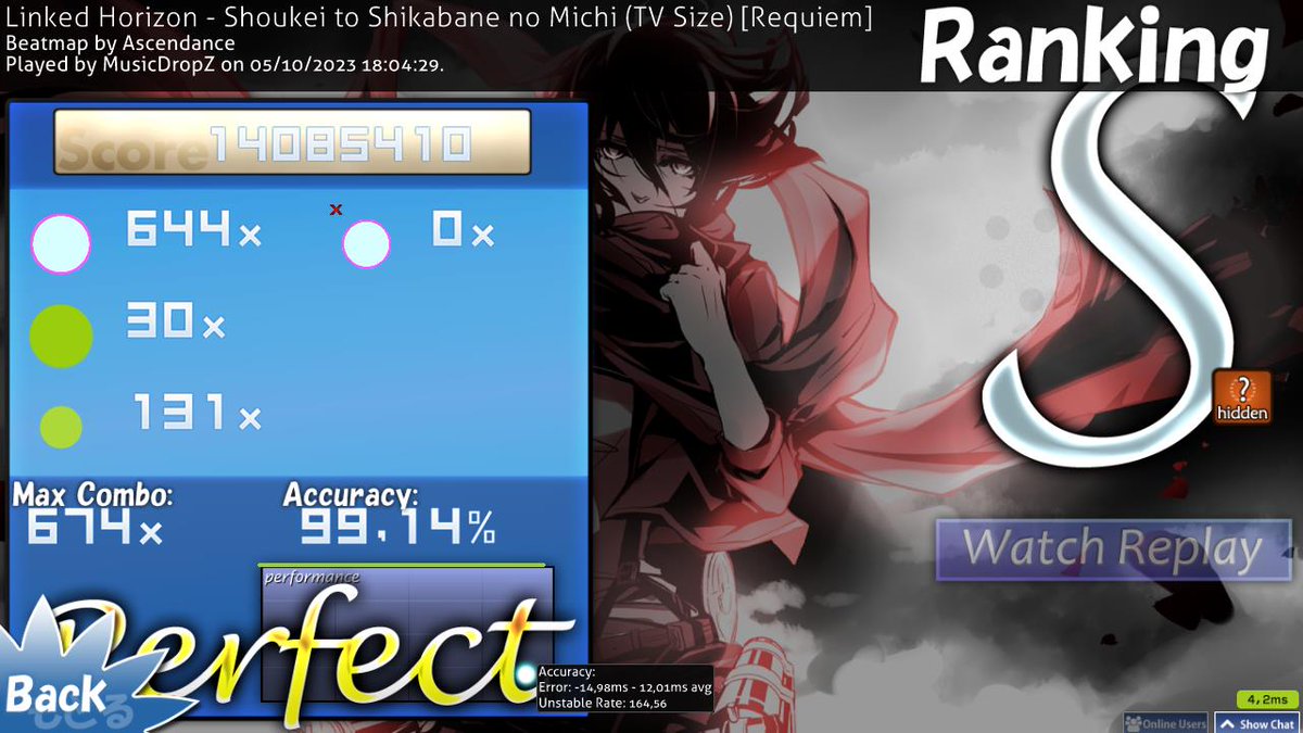 🥳MY FIRST 400 PP WITH HD!!🥳
(what is this acc :tf:)