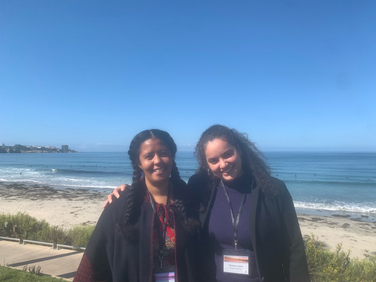 This week, Ocean Voices Fellows, @sheena_talma and @Vanessa_FLopes, participated in the Deep Ocean Collective Solution Accelerator workshop in San Diego, USA. Read more about their time at the Accelerator workshop here: ocean-voices.ed.ac.uk/news/advancing… #oceanvoices #deepsea #BBNJ