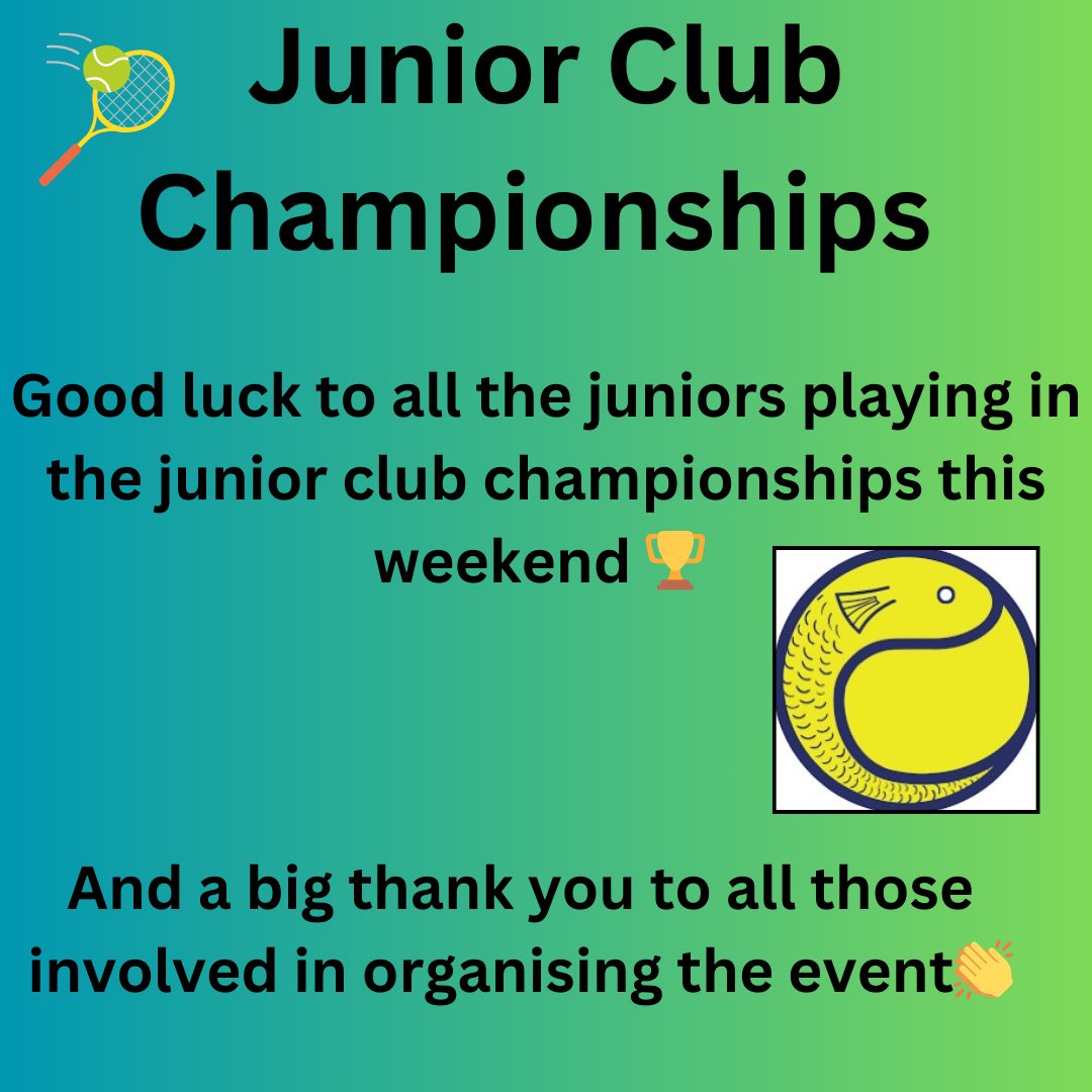 Junior Club Championships 🏆