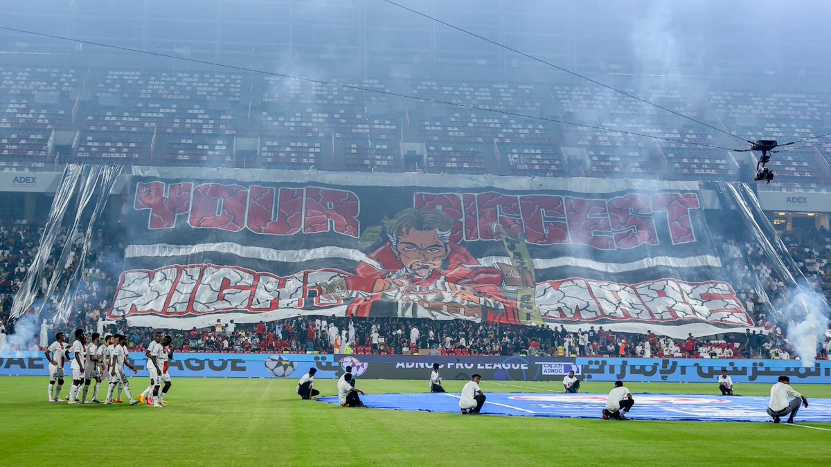 mnbraljazira's tweet photo. في #الجزيرة فقط ..
عندما يحين موعد اللقاء تجد جمهوره الذي يتصدر المشهد، لذلك علينا بالحضور و التشجيع امام شباب الأهلي و التذاكر ستتوفر بجانب البوابة .. 

لنجعل الانتصار يأتي من المدرج أولاً كما عاهدناكم، و اللاعبين سوف يختتمونها بفرحة للمدرج الجزراوي ليلة السبت باذن الله 💪🏼. https://t.co/07coG2zLa2
