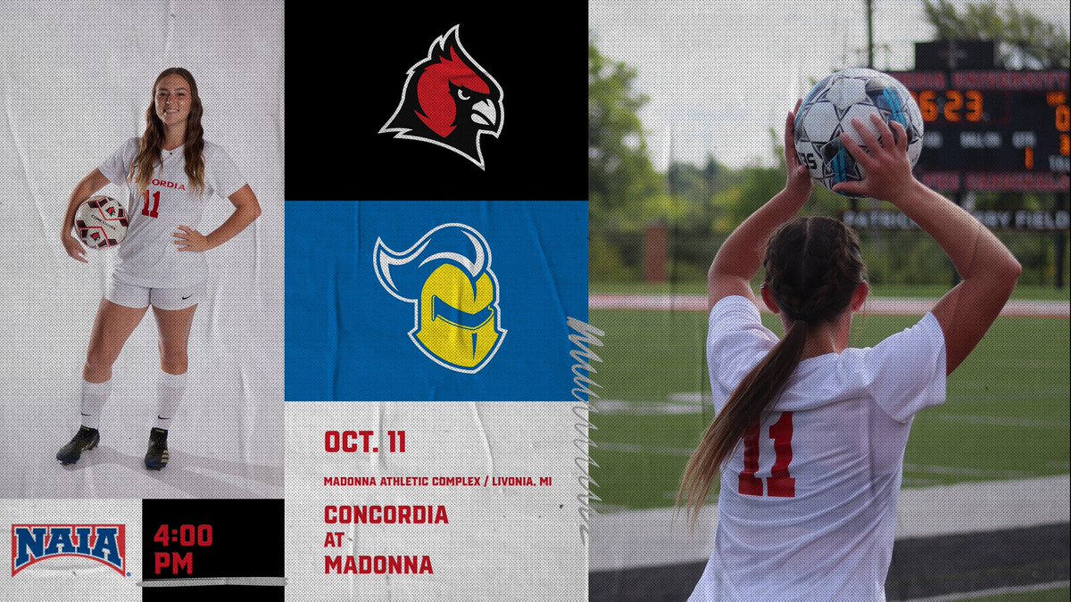 CUAACardinals's tweet photo. ⚽️GAMEDAY⚽️

@CUAAWS_  travels to Madonna to play at 4

#GoCards https://t.co/4tPc8kWrP5