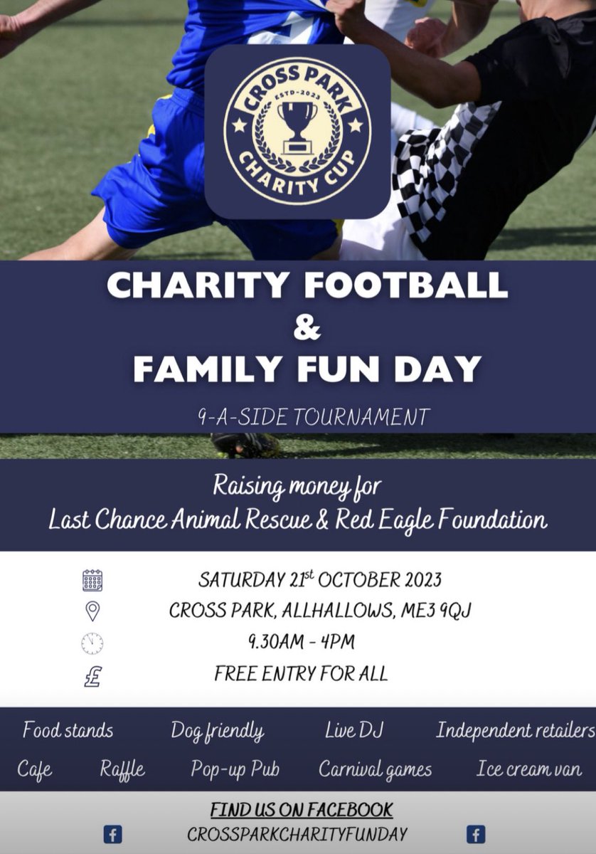 KentWish's tweet photo. Please come along and support this and share so we can get as many people as possible to attend and raise some much needed funds for the Red Eagle Foundation. 

https://t.co/1RgMmb0jEq https://t.co/RoHou5Tvub
