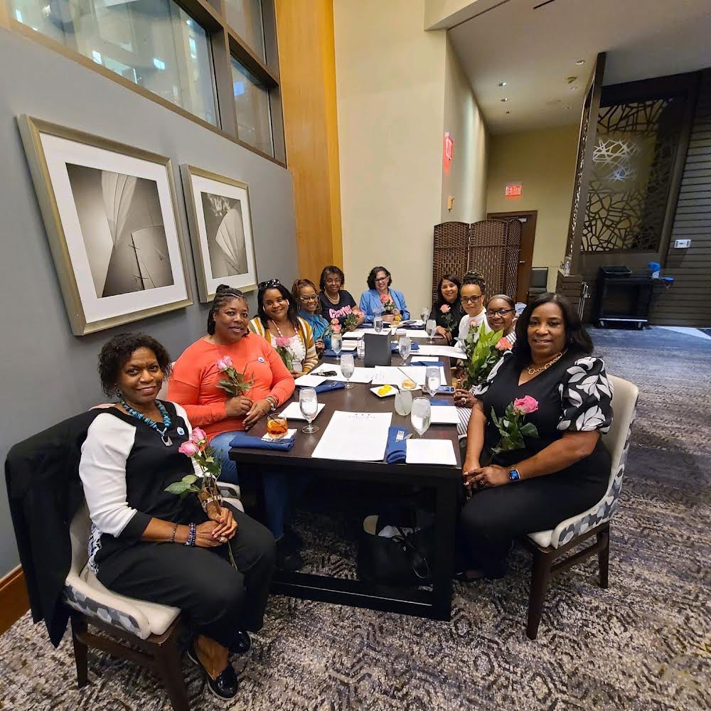 On October 3, 2023, the Associate Jewels met to celebrate the chartering of the National Harbor Chapter at the Westin Hotel, the exact place where we were chartered on Sunday, Octobet 3, 2010. 💙💗 

#nhcjj #jjeasternregion #associatejewels