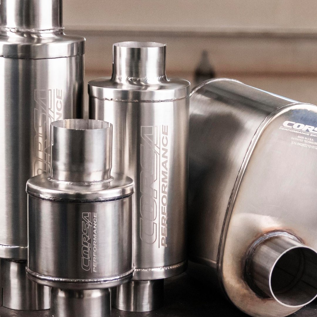 LaneAutomotive's tweet photo. Don't settle for a boring ride. Make your muscle car stand out with @CorsaPerf stainless steel mufflers, delivering both power and a distinctive sound. #musclecar #corsaperformance #stainlesssteelexhaust #laneautomotive https://t.co/WNDqpZiRp1