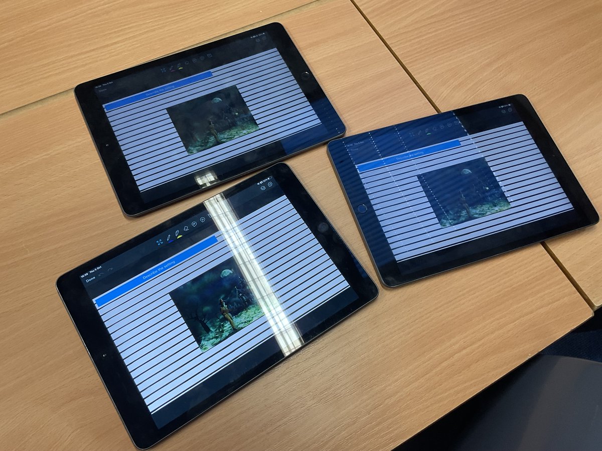 TRSSchool's tweet photo. @MrRJAnderton from #learningfutures at @the_atlp is in room 62 to demonstrate student learning through iPads, at the end of our iPad deployment week https://t.co/PHlIzw6rqd