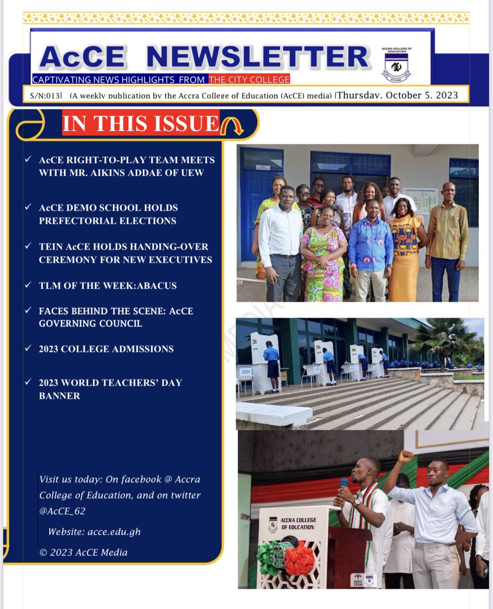 ACCRA COLLEGE OF EDUCATION tweet media