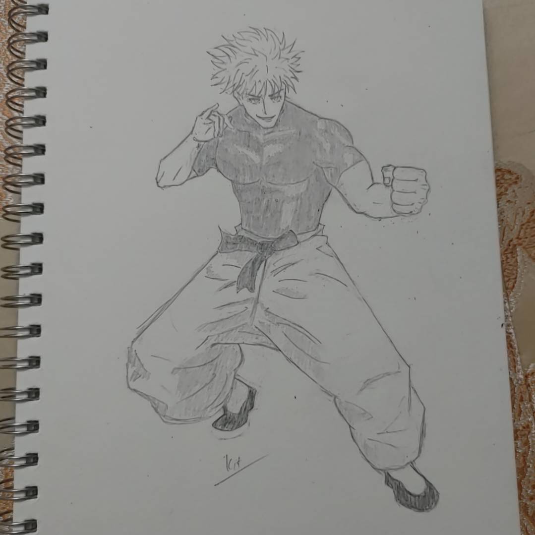 KKun71's tweet photo. I draw Gojo sensei🥹🥹
#GojoSatoru #JujustuKaisen #jujutsukaisenseason2 https://t.co/Yd1yxi9vVr