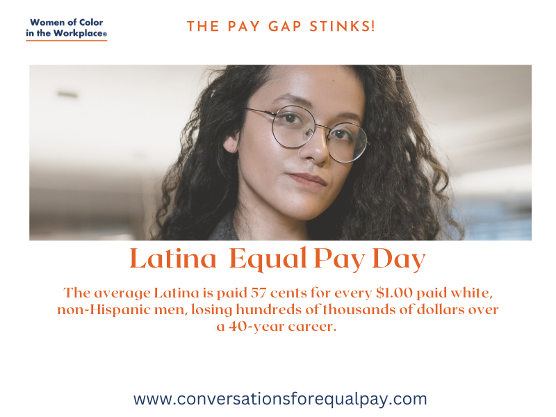 This October 5 we observe #LatinaEqualPayDay . Latinas are one of the fastest growing, most powerful groups in the United States. Latinas excel in every sector and industry in our country. Despite all of this, in 2022, Latinas continued to face the pay gap (Equal Pay Today)