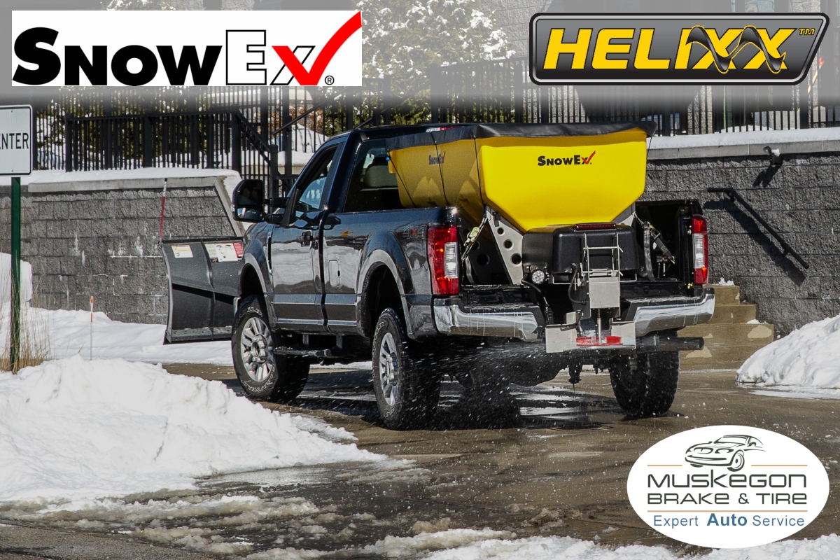 You've got lots of salt to spread this season. From hitch-mount to municipal dump mounts, we've got you covered! Call Muskegon Brake & Tire for the first name in ice control: SnowEx!

#snowex #icecontrol #muskegonbrake #snowplow