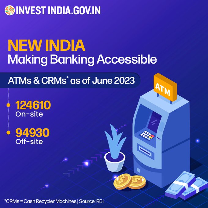 InvestIndiaISR's tweet photo. By 2050, #NewIndia is poised to become the world's 3rd-largest domestic #banking sector, reflecting the nation's robust economic potential and financial growth.

Know more: https://t.co/hD7G8h5yiZ

#InvestInIndia #Banking #ATM #FinancialInclusion @BernsteinReich @IsraelFTA https://t.co/3nGAxDnArs