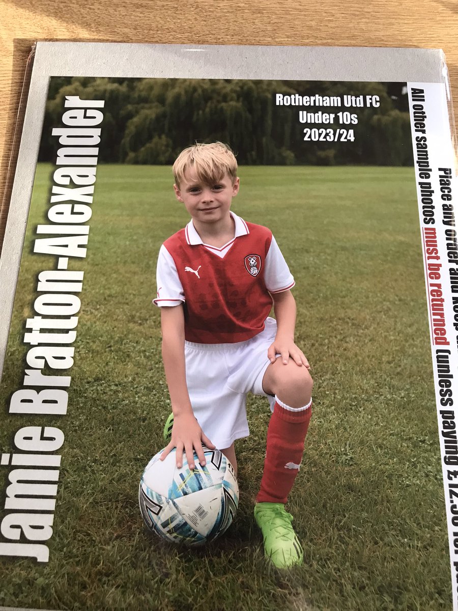 New season photo for Jamie, he looks so grown up <a href="/BrunswickS13/">Brunswick Community Primary School</a> <a href="/Bratts13/">Jen Bratts</a>