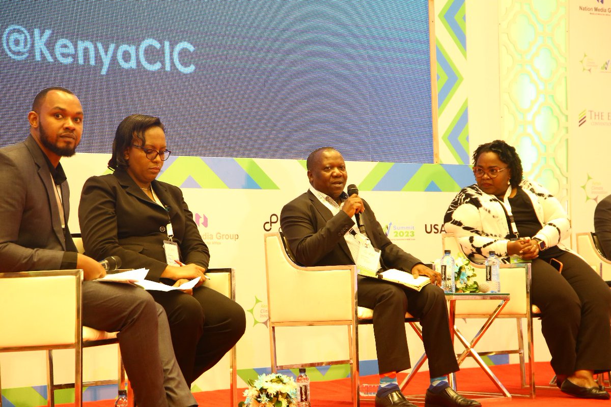 YEDF Corporate Comm Manager, <a href="/bensonmuthendi/">Benson Muthendi OGW</a> today participated as a panelist on "Investing in Youth-Led Enterprises" during Day 2 of the #KCICInvestmentSummit whose theme is "Climate Financing Opportunities for MSME Growth". <a href="/KenyaCIC/">Kenya Climate Innovation Center (KCIC)</a> <a href="/ClimateEnvoyKe/">Ali Mohamed</a> <a href="/EUinKenya/">European Union In Kenya</a> @HonSusanMangen1