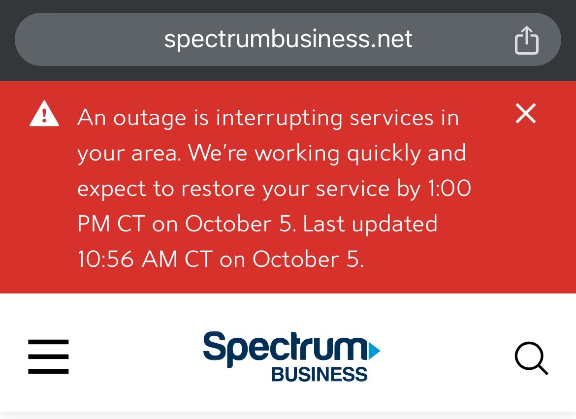CHEyecare's tweet photo. Our office is currently experiencing an internet/phone outage. We hope to have service back around 2pm today. If you call, please leave a message and we will call you back as soon as possible. #cheyecare https://t.co/WUrDnafLMA