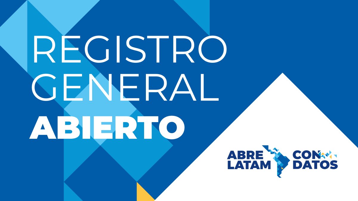 OEA_GestionPub's tweet image. Si vas a estar en Montevideo para la conferencia regional de Datos Abiertos  #ABRELATAM y #CONDATOS junto a toda la comunidad regional, 31 Oct - 3 Nov., REGÍSTRATE #DatosAbiertos @ABRELATAM @ConDatosLATAM 👇👇👇
bit.ly/ABRELATAMCONDA…