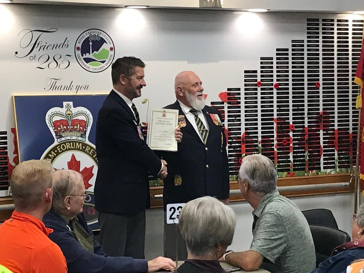 Last week Todd Gow, president/director of Circle G Vitality Communities - Mountain View Village was presented a certificate of Merit for his involvement in the Korean War Memorial - Battle of Kapyong dedication. 
#wewillrememberthem 
#battleofkapyong 
#mountainviewvillage