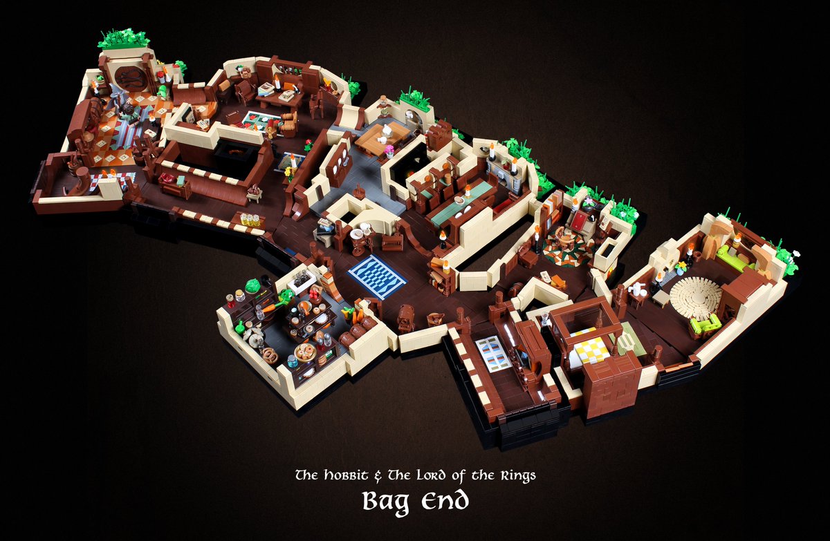Bag End (Ultimate Movie Edition)

I started my Tolkien project in August 2018, half a decade ago, by building the first vignette for my ‘The Hobbit’ series.

"Well, I'm back"

#LEGO #LOTR #BagEnd