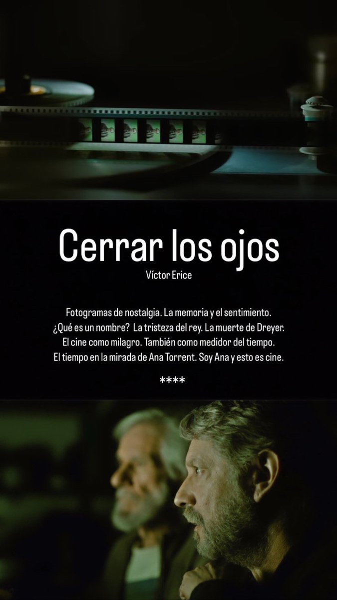 #CerrarlosOjos - Víctor Erice (2023)