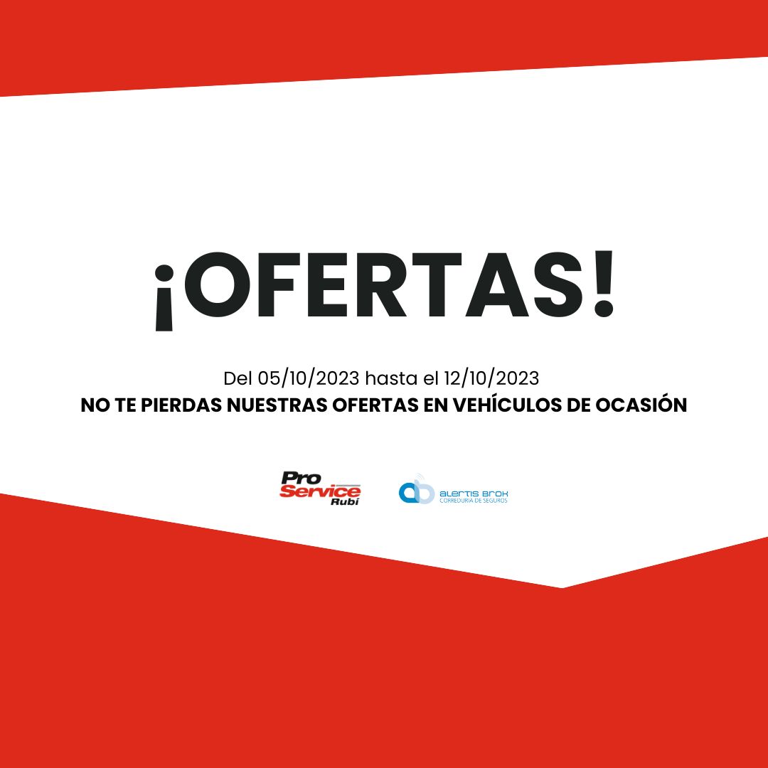 ProserviceRubi's tweet photo. ¡OFERTAS!

🗓️ Del 05/10/2023 hasta el 12/10/2023

✅ NO TE PIERDAS NUESTRAS OFERTAS EN VEHÍCULOS DE OCASIÓN

#coche #car #photo #oferta #new #oferts #rubi #like #love #insta #good #cars #coches #love https://t.co/0eAPuYNara