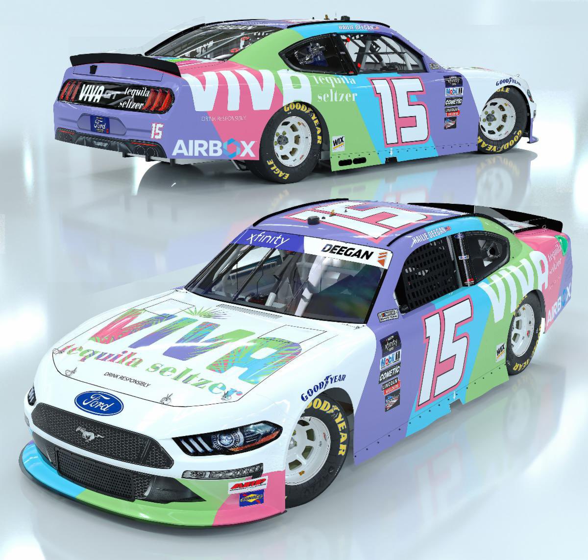 .<a href="/HailieDeegan/">Hailie Deegan</a>’s <a href="/vivaseltzer/">Viva Tequila Seltzer</a> Ford Mustang is 🔥

You can pre-order the diecast thru <a href="/Lionel_Racing/">Lionel Racing</a> today! Click the link below and add to cart 🛒 

lionelracing.com/HAILIE-DEEGAN-…