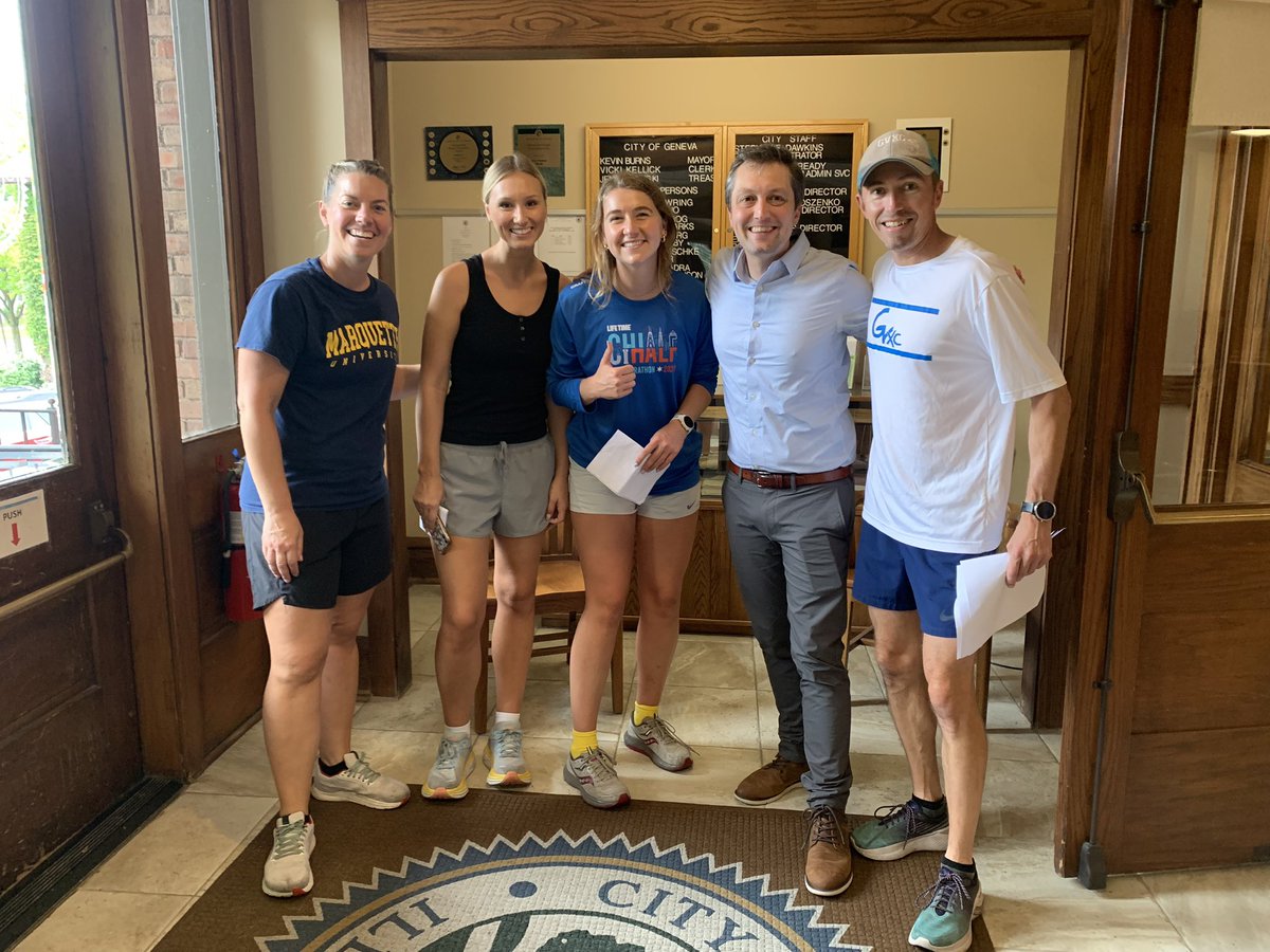 Peter Raak (@raak_peter) on Twitter photo Team scavenger hunt around town today. Always a fun way to spice up a practice.
Even ran into former coach Bob Thomson who was out enjoying a coffee with family.
We missed <a href="/MayorBurns/">Kevin Burns</a> but still got our City Hall picture with former GVXC coach <a href="/BenMcCready1/">Ben McCready</a> Team scavenger hunt around town today. Always a fun way to spice up a practice.
Even ran into former coach Bob Thomson who was out enjoying a coffee with family.
We missed <a href="/MayorBurns/">Kevin Burns</a> but still got our City Hall picture with former GVXC coach <a href="/BenMcCready1/">Ben McCready</a>