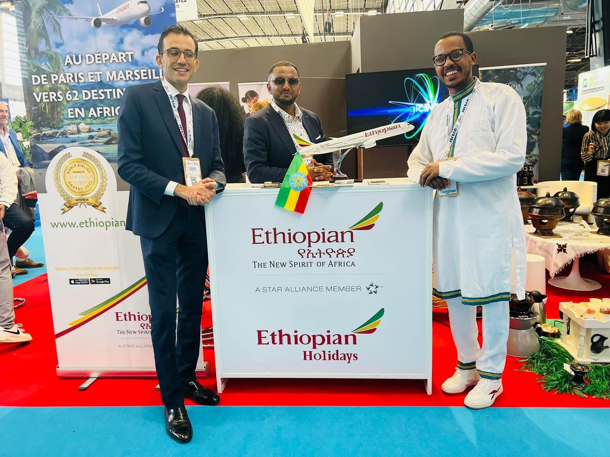 VisitOromia's tweet photo. The mission was to welcome French tourists and travelers from francophone countries into the heart of Ethiopia's rich culture and breathtaking landscapes. The event was abuzz with vendors and visitors from across the globe, making it a truly international affair!
#IFTMParis https://t.co/c7jxHW7yDp