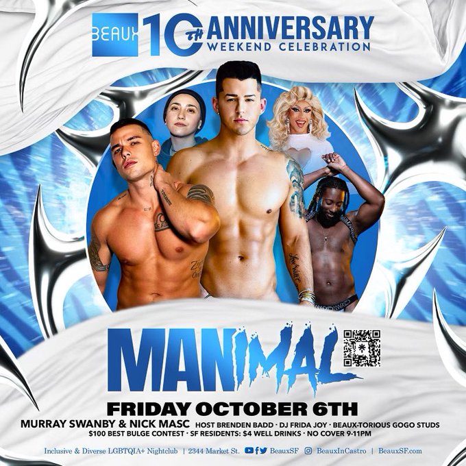 AYYEEEE #sanfrancisco I&rsquo;ll be in you in you THIS FRIDAY 10/06 @beauxincastro hosting with @murrayswanbyla<a href="/tag/sanfrancisco"class="tags">#sanfrancisco</a>