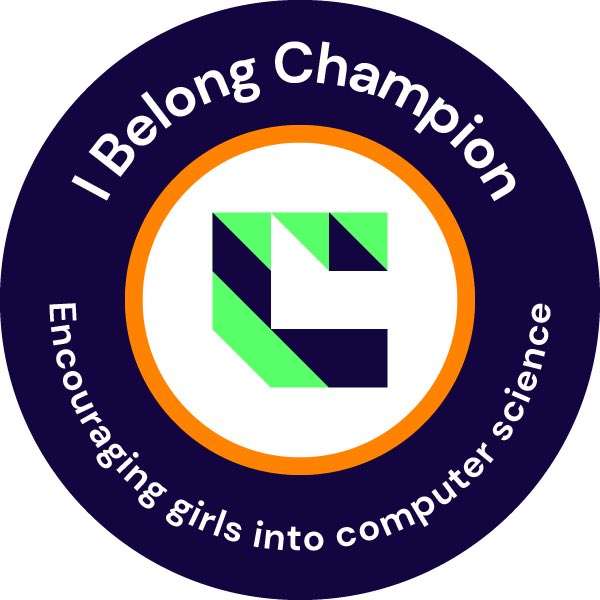 😁 So happy to be part of this movement! 
Encouraging girls 👧🏽 into Computer 💻 Science 🙌🏽 #IBelongChampion 

Well done @WeAreComputing! #computerscience #EducationMatters 
#genderbalance #raisingaspirations 💫