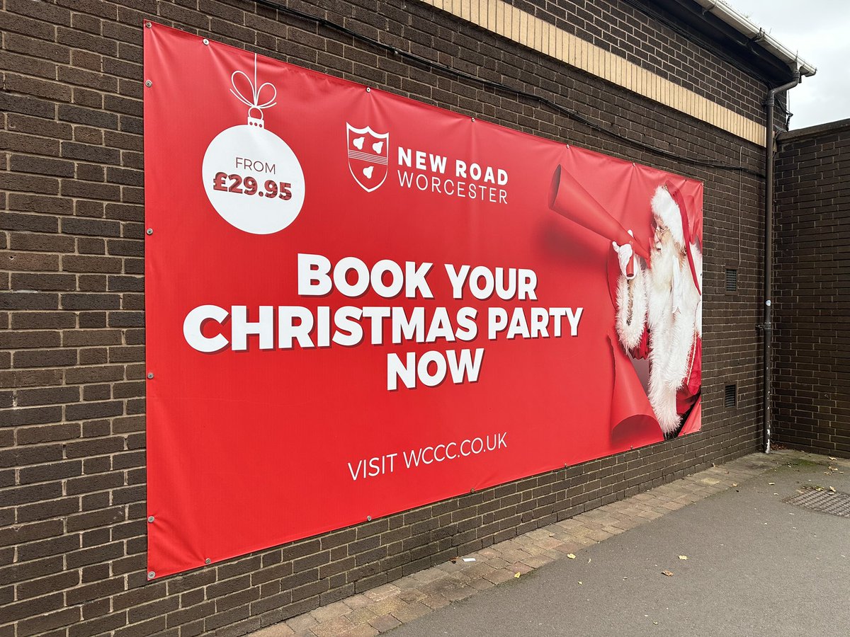 UniversalBanner's tweet image. Purchase premium Custom #Christmas Banners to effectively advertise your forthcoming holiday #events. These banners are crafted from superior-grade PVC ( or PVC FREE) material, ensuring exceptional quality. Order banners any size: universalbanners.co.uk/custom-printed…   #WorcestershireHour