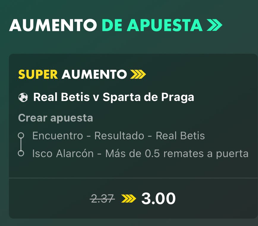 Picks_Online's tweet photo. Pruebo una monedita a esta cuota 3 🍀✌🏻 https://t.co/cscBCuEurU