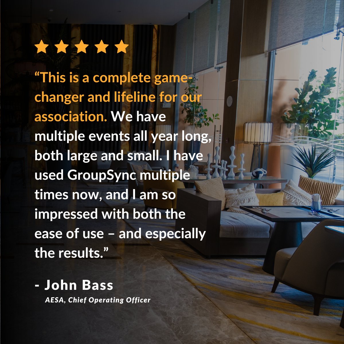 Groups360's tweet photo. CONFIRMED: GroupSync brings simplicity to booking group travel. ⚡

Check out what users are saying about GroupSync; the #1 hotel marketplace for groups. https://t.co/XmETYSHtfm