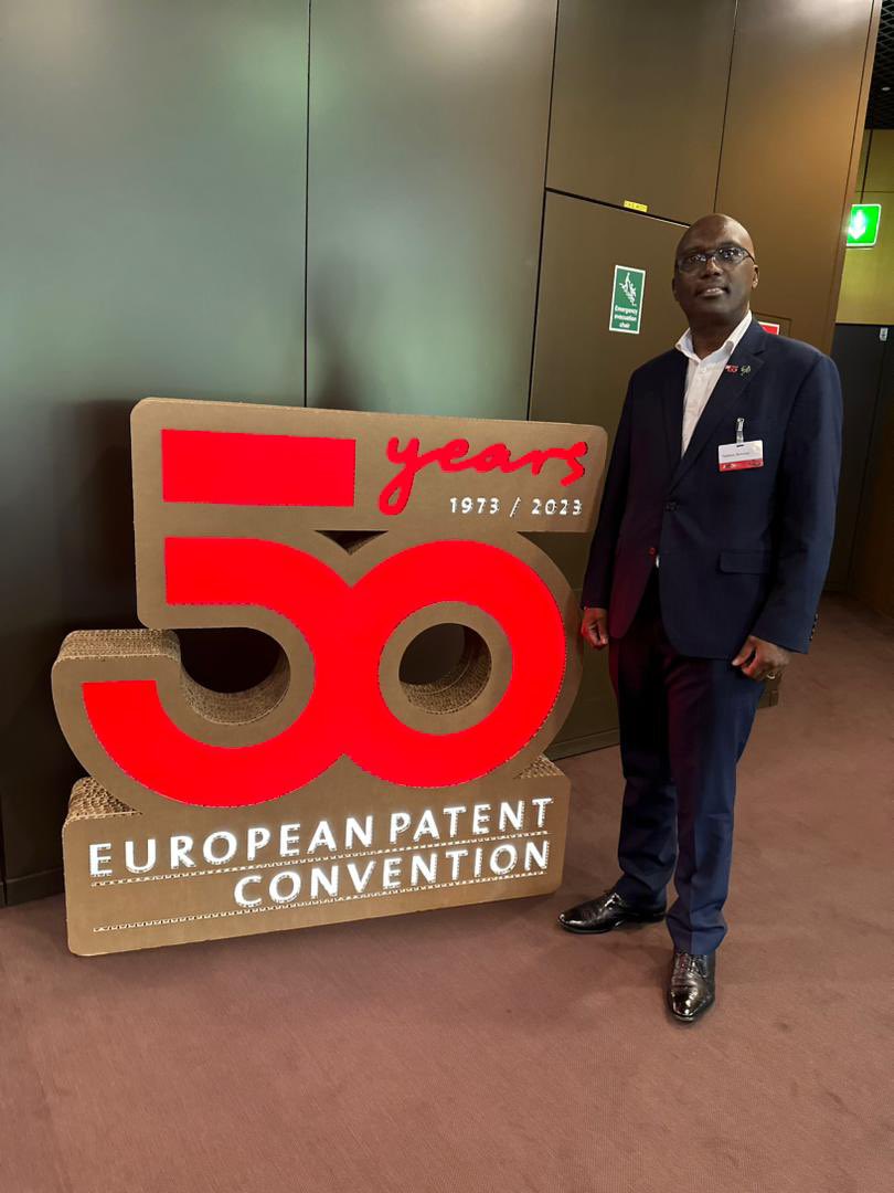 BemanyaT's tweet photo. Honoured to join the @EPOorg President, Mr. Antonio Campinos, at the 50th Anniversary of the European Patent Convention today in Munich, Germany!

The EPC is one of the world’s strongest patent systems. The @_ARIPO #HarareProtocol is inspired by the EPC.

#EPO50 #50yearsEPC https://t.co/kcKgtCzIh8
