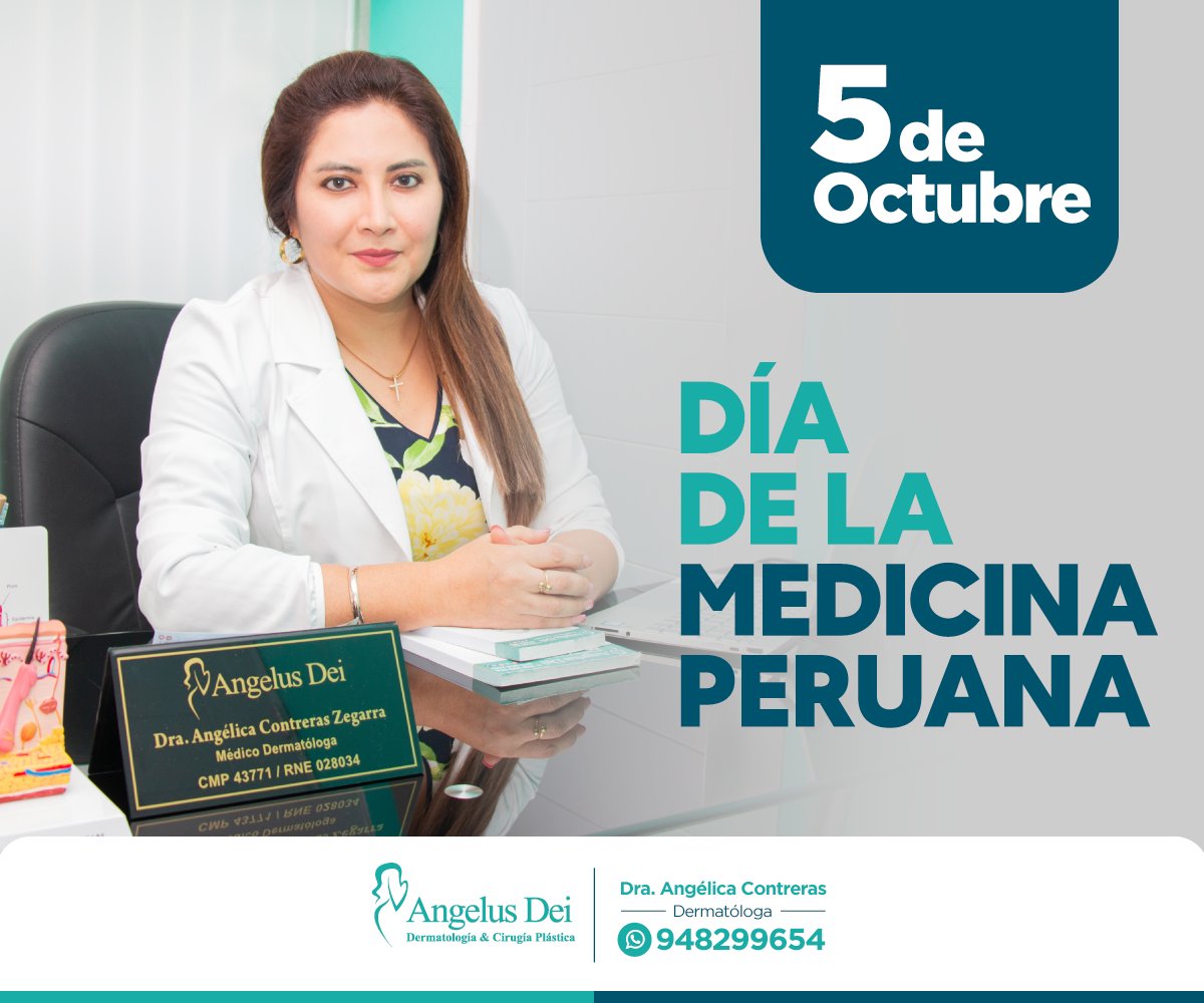 EMAngelusDei's tweet photo. 🩺👨‍⚕️👩‍⚕️ ¡𝗙𝗲𝗹𝗶���� 𝗗𝗶́𝗮 𝗱𝗲 𝗹𝗮 𝗠𝗲𝗱𝗶𝗰𝗶𝗻𝗮 𝗣𝗲𝗿𝘂𝗮𝗻𝗮! 🩺👨‍⚕️👩‍⚕️
Deseamos un Feliz día a todos los Médicos de nuestro amado Perú.🇵🇪 ¡¡¡Quien salva una vida, salva el mundo entero!!! https://t.co/BqvEdzZzL2