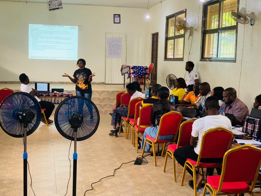 The excitement here in Kenema is at its height as our  Staff Quarterly Workshop is currently ongoing. It is an opportunity to build the capacity of  staff and a moment to educatively interact with each other away from the normal office and community duties.
