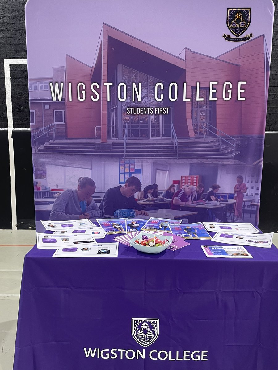 Wigston College (@wigstoncollege) on Twitter photo We’re all set up at <a href="/SJNCCSchool/">Sir Jonathan North College</a> and looking forward to meeting Year 11 students. Head to our website wigstoncollege.org to book onto our open evening on Wed 8th November. We’re all set up at <a href="/SJNCCSchool/">Sir Jonathan North College</a> and looking forward to meeting Year 11 students. Head to our website wigstoncollege.org to book onto our open evening on Wed 8th November.