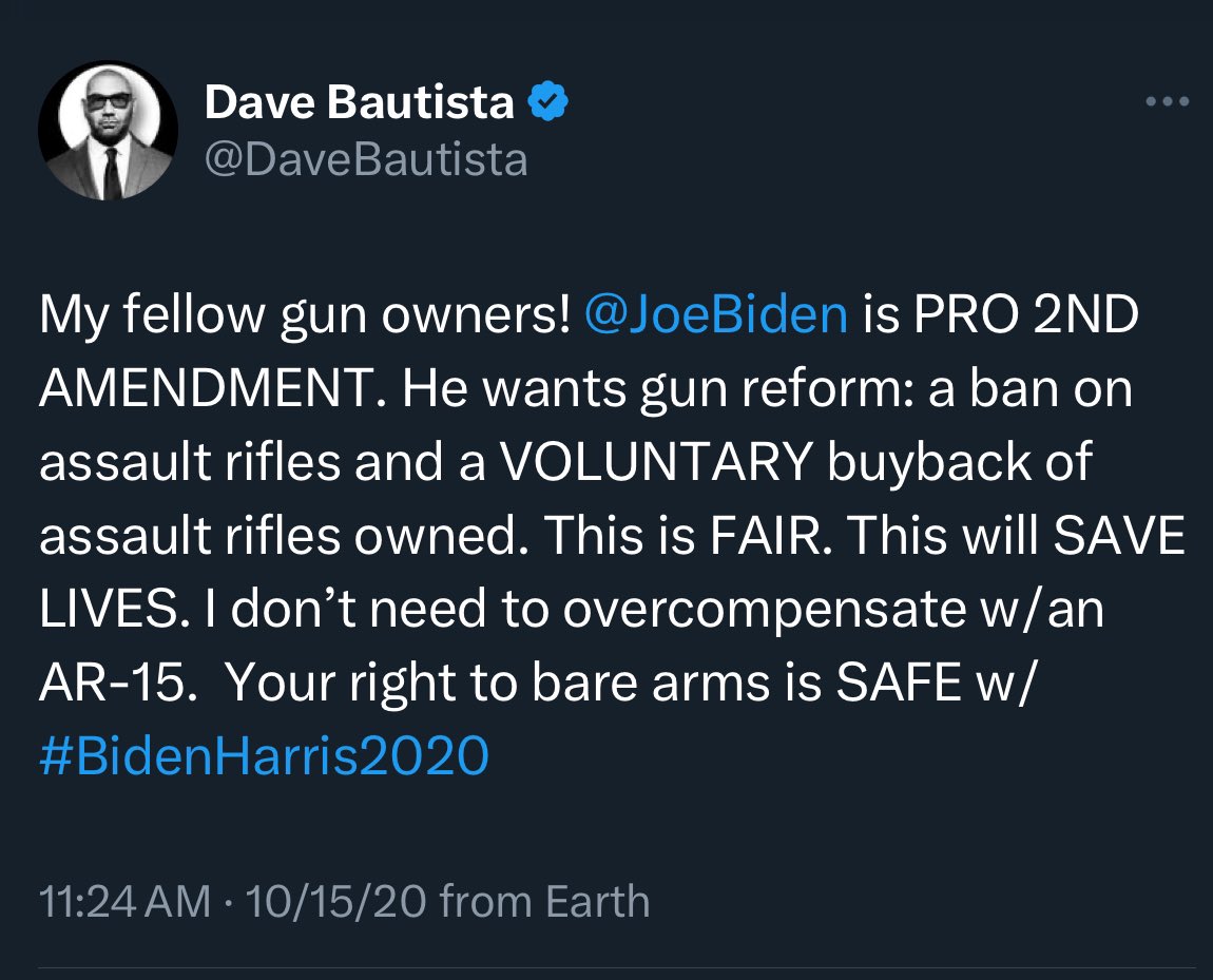 WarPath2pt0's tweet photo. "I'm pro-2A but..."

--imma stop you right there chief. https://t.co/v7MDEXU1f6