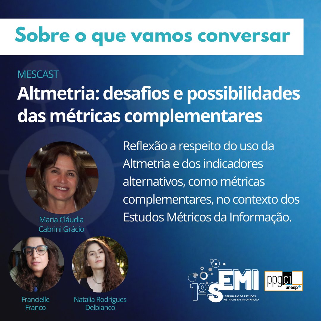 Grupo de Estudos Métricos em Informação tweet media