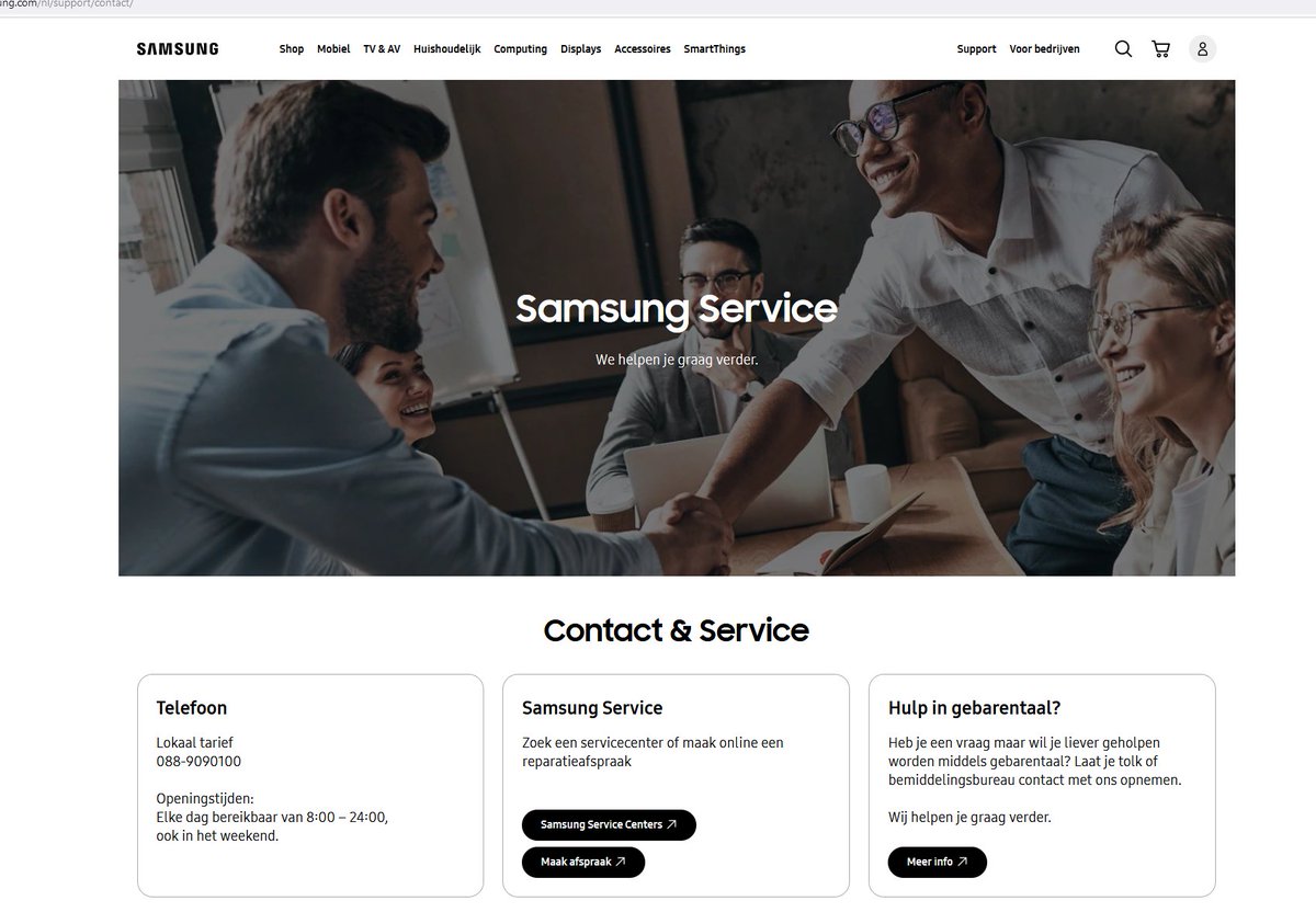 pgrossi3's tweet photo. @SamsungNL jezus **ing christus wat voor vreselijk, verschrikkelijk service bieden jullie aan? ik moet  alleen een afspraak annuleren hoe moeilijk kan dat zijn? online doet het niet en aan de telefoon lukt het ook niet. help aub?

ik klik de link voor annuleren en ik krijg niks https://t.co/KiijrqygQS