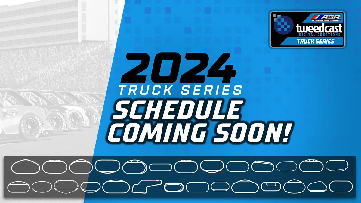 Something new, something for you!  The 2024 Tweedcast Truck Series Schedule is Coming Soon!