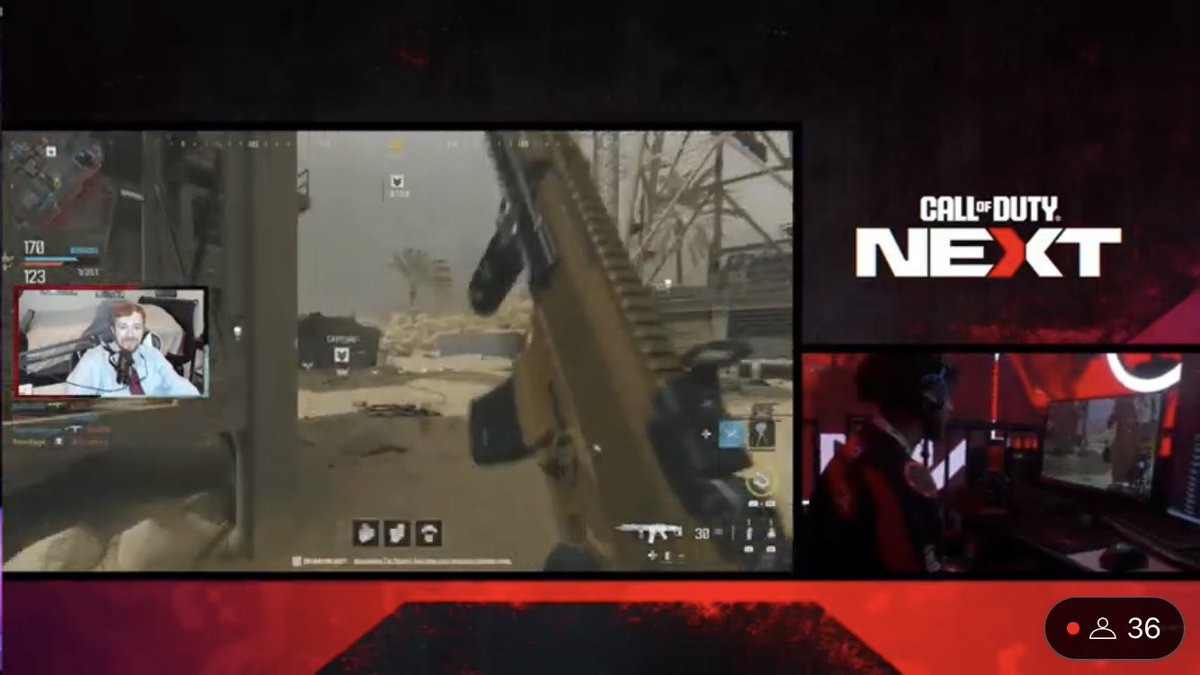 slimeyshitposts's tweet photo. So excited to see @Stanley5574420 at #CODNext @CallofDuty amazing to see smaller creators being invited! https://t.co/T2cgJokcGH