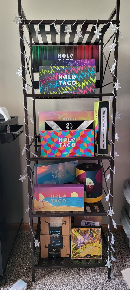 SouthPaw_Nubz's tweet photo. My @holotaco boxes survived the move! I still have yet to open the safiya x holo taco collection but i have it ready! Gonna find a place for her soon! #holotaco #nailpolishcollection #nailpolishdisplay https://t.co/BHPdLHo5qU