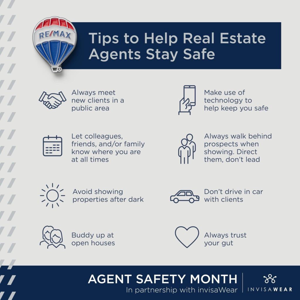 REMAXNorthernRI's tweet photo. When it comes to ensuring personal safety as a real estate agent showing homes, it's essential to be prepared and aware of potential risks.

Read the full article: 8 Safety Tips For Real Estate Agents Showing Homes
▸ https://t.co/2tjvQaezq1

#SafetyTips #RealEstateProfession https://t.co/h5U2UkiBNm